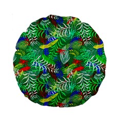 Flowers 50 1 Standard 15  Premium Round Cushions by ArtworkByPatrick