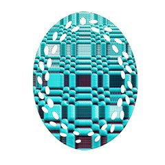 469823231 Glitch37 Ornament (oval Filigree) by ScottFreeArt