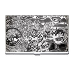 Pebbels In The Pond Business Card Holder by ScottFreeArt