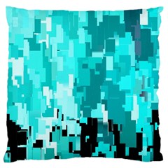 469823231 Glitch48 Large Cushion Case (two Sides) by ScottFreeArt