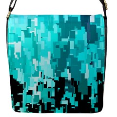 469823231 Glitch48 Flap Closure Messenger Bag (s) by ScottFreeArt