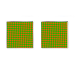 Generated Glitch20 Cufflinks (square) by ScottFreeArt