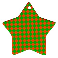 Generated Glitch20 Star Ornament (two Sides) by ScottFreeArt