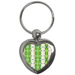 Cocoon Print Key Chain (Heart) Front