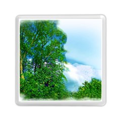 Airbrushed Sky Memory Card Reader (square) by Fractalsandkaleidoscopes