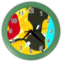Africa As It Is 1 3 Color Wall Clock by bestdesignintheworld
