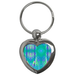 Tank Blue  #scottfreear T= N Green Purple Img 1589 Key Chain (heart)