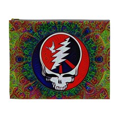 Grateful Dead Cosmetic Bag (xl) by Sapixe