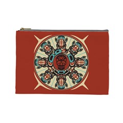 Grateful Dead Pacific Northwest Cover Cosmetic Bag (large) by Sapixe