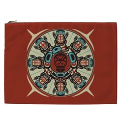 Grateful Dead Pacific Northwest Cover Cosmetic Bag (xxl) by Sapixe