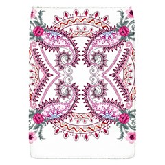 Pink Flower Cartoon Removable Flap Cover (S)