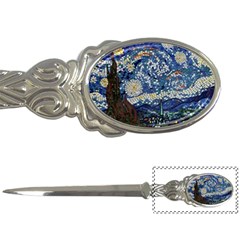 Mosaic Art Vincent Van Gogh s Starry Night Letter Opener