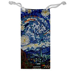 Mosaic Art Vincent Van Gogh s Starry Night Jewelry Bag