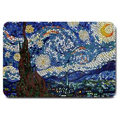 Mosaic Art Vincent Van Gogh s Starry Night Large Doormat 