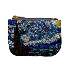 Mosaic Art Vincent Van Gogh s Starry Night Mini Coin Purse