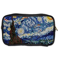 Mosaic Art Vincent Van Gogh s Starry Night Toiletries Bag (One Side)