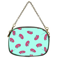 Donuts Pattern Food Colourful Chain Purse (two Sides) by Vaneshart