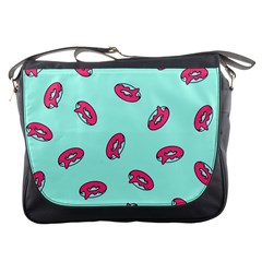 Donuts Pattern Food Colourful Messenger Bag