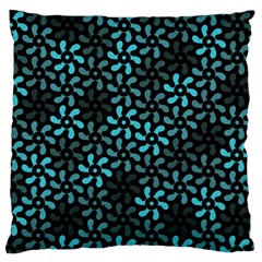 Decorative Flower Nature Abstract Large Flano Cushion Case (one Side)
