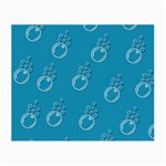 Bubble Group Pattern Abstract Small Glasses Cloth Front