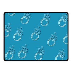 Bubble Group Pattern Abstract Fleece Blanket (small)