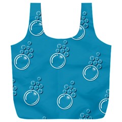 Bubble Group Pattern Abstract Full Print Recycle Bag (xxl) by Vaneshart