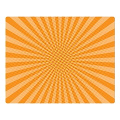 Background Graphic Modern Orange Double Sided Flano Blanket (large)  by Vaneshart