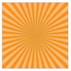 Background Graphic Modern Orange Large Satin Scarf (square)