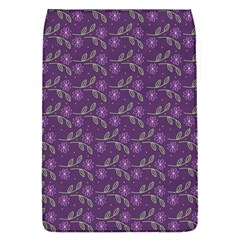 Flowers Violet Decorative Pattern Removable Flap Cover (s) by Vaneshart