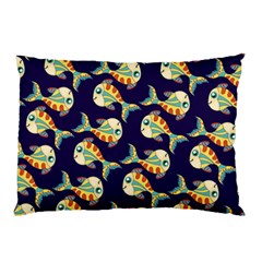 Fish Background Abstract Animal Pillow Case (two Sides)