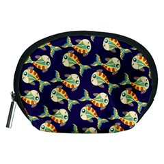 Fish Background Abstract Animal Accessory Pouch (medium)