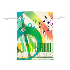 Music Piano Treble Clef Clef Lightweight Drawstring Pouch (s) by Vaneshart