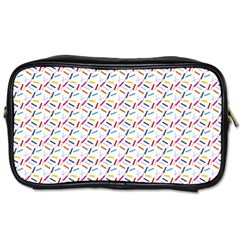 Sprinkles Flat Design Patter Food Toiletries Bag (one Side)