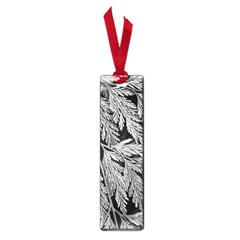 Fern Leaves Foliage Black And White Small Book Marks