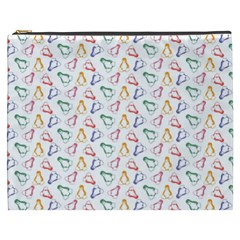 Linux Kernel Penguin Pattern Logo Cosmetic Bag (xxxl)