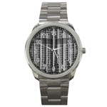 Architecture Structure Glass Metal Sport Metal Watch Front