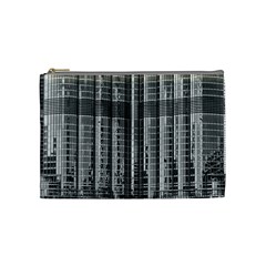 Architecture Structure Glass Metal Cosmetic Bag (medium)