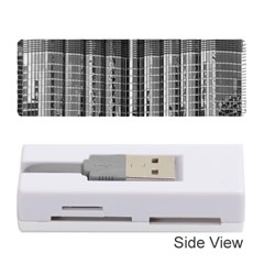 Architecture Structure Glass Metal Memory Card Reader (stick)