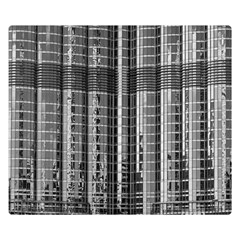 Architecture Structure Glass Metal Double Sided Flano Blanket (small)  by Vaneshart