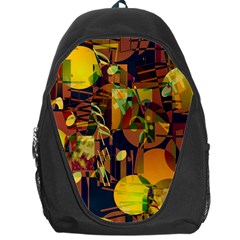 Background Abstract Texture Pattern Backpack Bag by Vaneshart