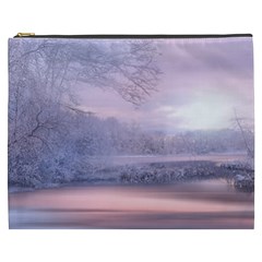 Nature Landscape Winter Cosmetic Bag (xxxl)