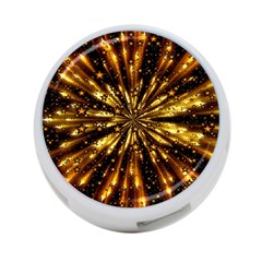 Christmas Star Wallpaper Explosion 4-port Usb Hub (two Sides)