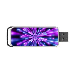 Background Structure Lines Portable Usb Flash (two Sides)