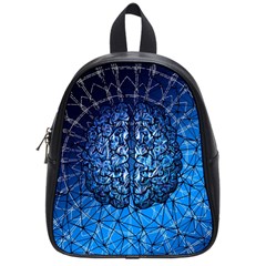 Brain Web Network Spiral Think School Bag (Small)