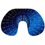 Brain Web Network Spiral Think Travel Neck Pillow Front