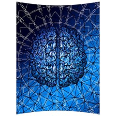 Brain Web Network Spiral Think Back Support Cushion