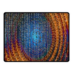 Matrix Technology Data Digital Double Sided Fleece Blanket (small) 