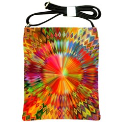 Kaleidoscope Mandala Color Shoulder Sling Bag