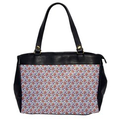 Floral Digital Paper Oversize Office Handbag