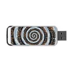 Spiral City Urbanization Cityscape Portable Usb Flash (two Sides) by Vaneshart